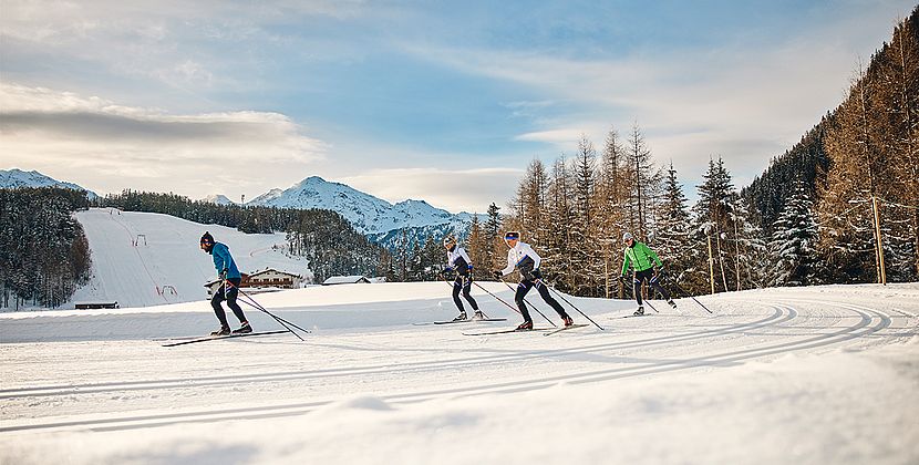 Cross-country skiing in Sölden