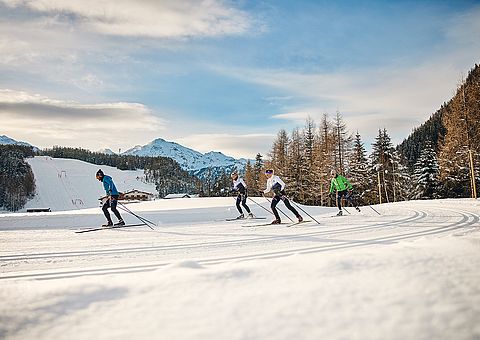 Cross-country skiing in Sölden